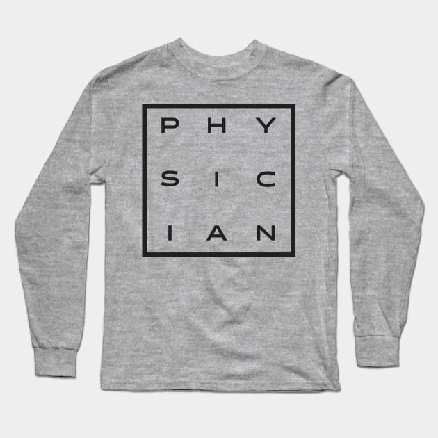 Physician Long Sleeve T-Shirt by Magic Moon